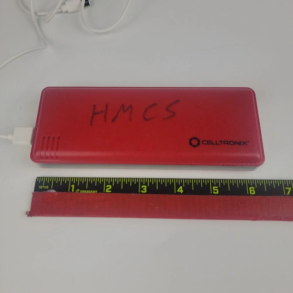 Celltronix 13200mAh Portable Power Bank Red Dual USB External Battery 06-CE-RHP3